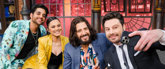 Jonathan Roumie (Jesus), Lara Silva (Éden) e Paras Patel (Mateus) explicam sucesso de “The Chosen” no The Noite